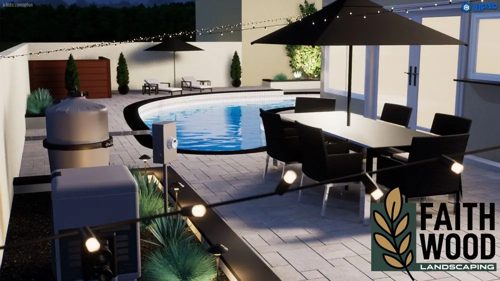 Professional yard maintenance in Norwalk, CA by Faithwood Landscaping