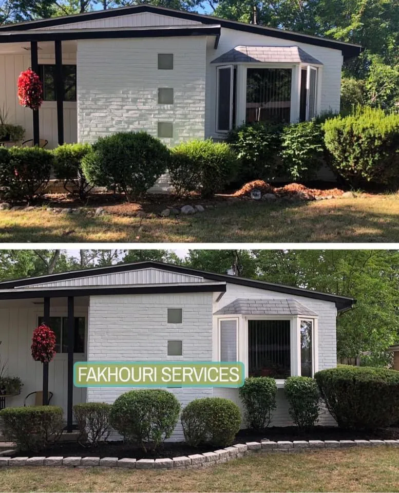 Local lawn mowing service with custom design across Detroit, MI - Fakhouri Services