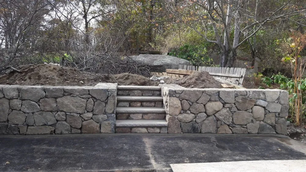 Expert landscape installation with custom design in Lynn, MA by F.A.L. Construction & Landscaping