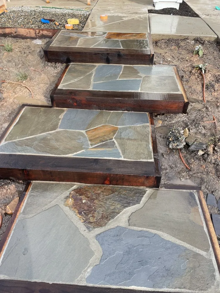 Local garden landscaping with custom design across Sacramento, CA - Falcon Artscapes