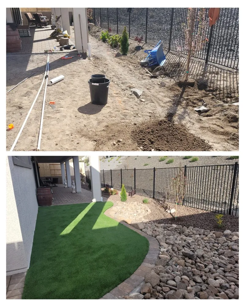 Trusted yard maintenance for residential properties in Reno, NV by Falcon Landscape
