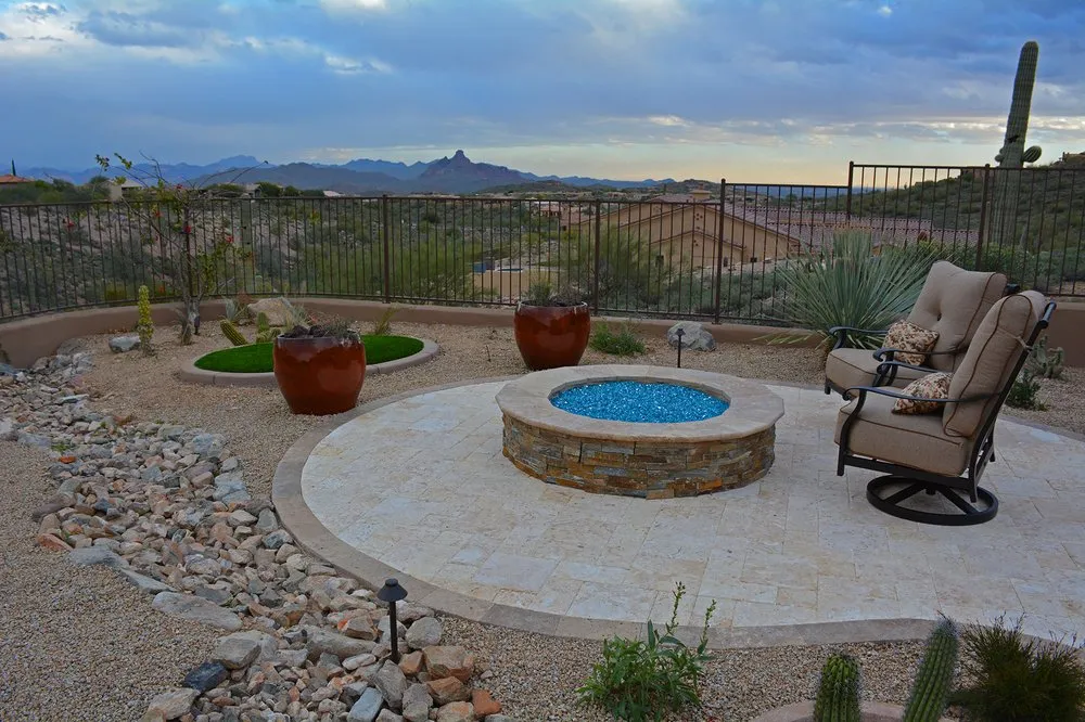 Trusted yard cleanup service for residential properties across Mesa, AZ - Falcon Landscapes Pavers & Masonry