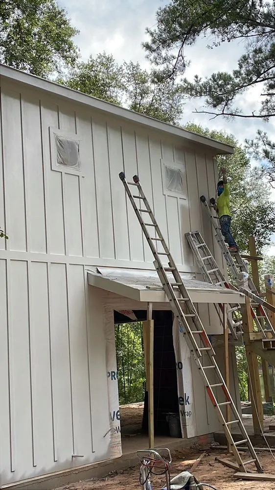 Custom garden landscaping in Columbus, GA by Falcon Painting Contractors