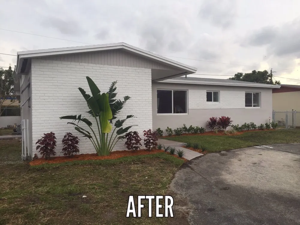 Custom outdoor landscaping in Miami, FL - Falcon Pro Lawn