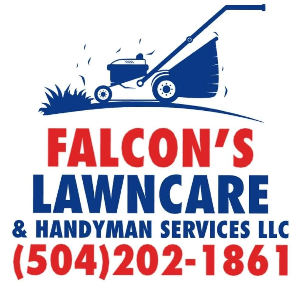 Custom yard maintenance in Marrero, LA by Falcon’s