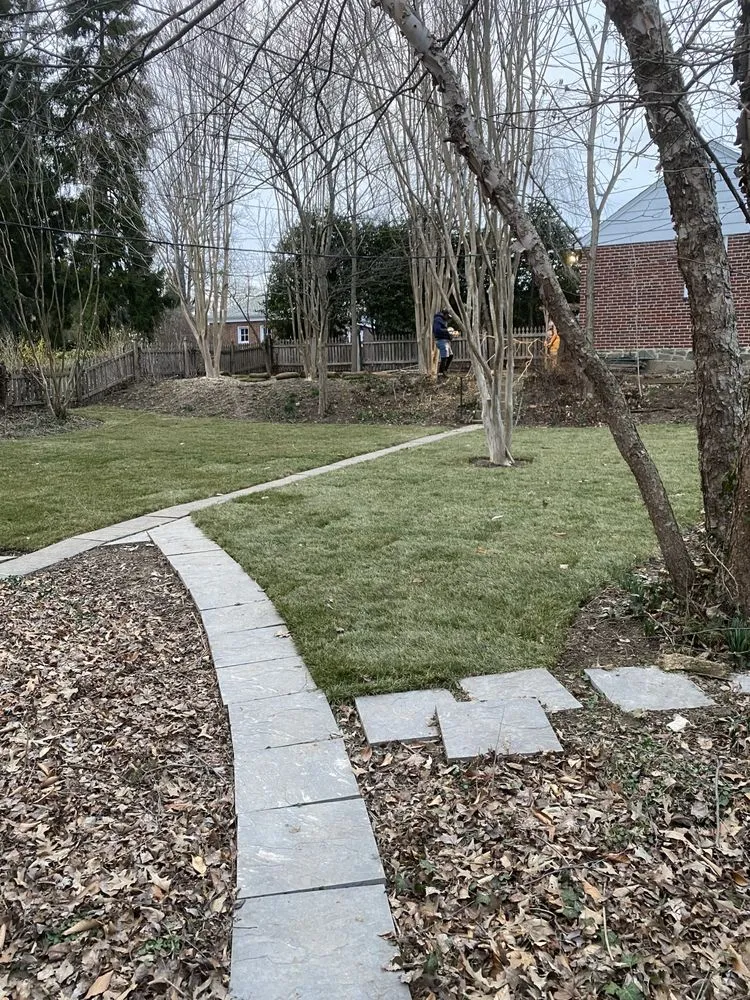 Top-rated garden landscaping for beautiful yards across Baltimore, MD - Fall Green Lawn Services