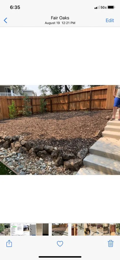 Expert outdoor landscaping with custom design across Fair Oaks, CA - Fallen Leaf Construction