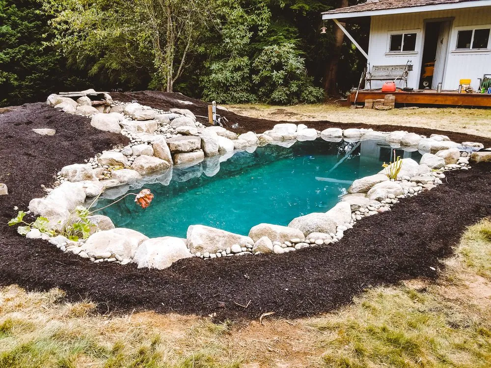 Local lawn mowing service for year-round maintenance in Monroe, WA by Falling Water Designs