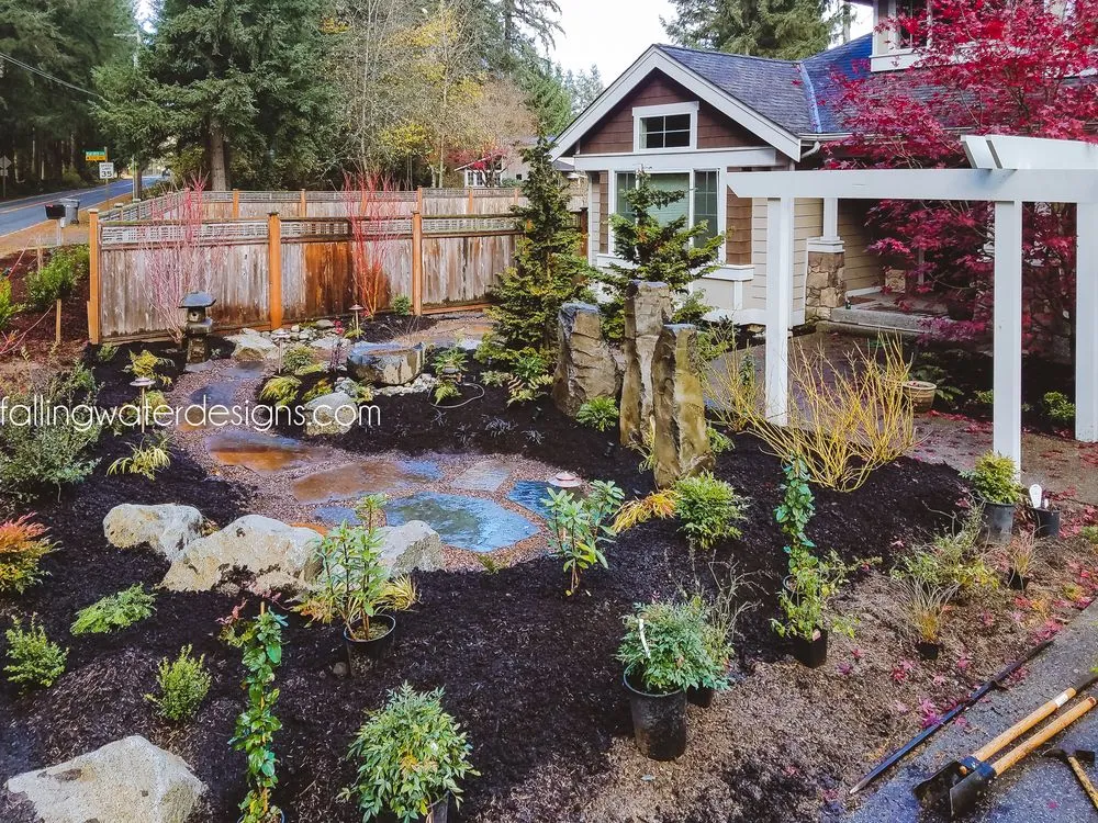 Affordable landscaping services in Monroe, WA - Falling Water Designs