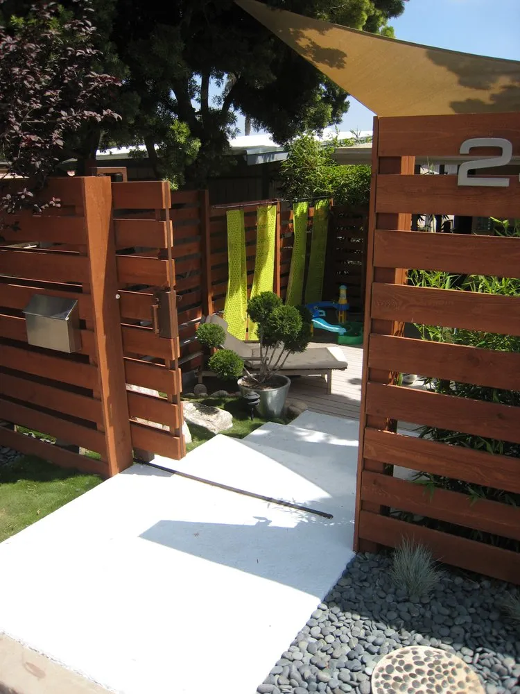 Custom outdoor landscaping with custom design in Solana Beach, CA by Falling Waters Landscape