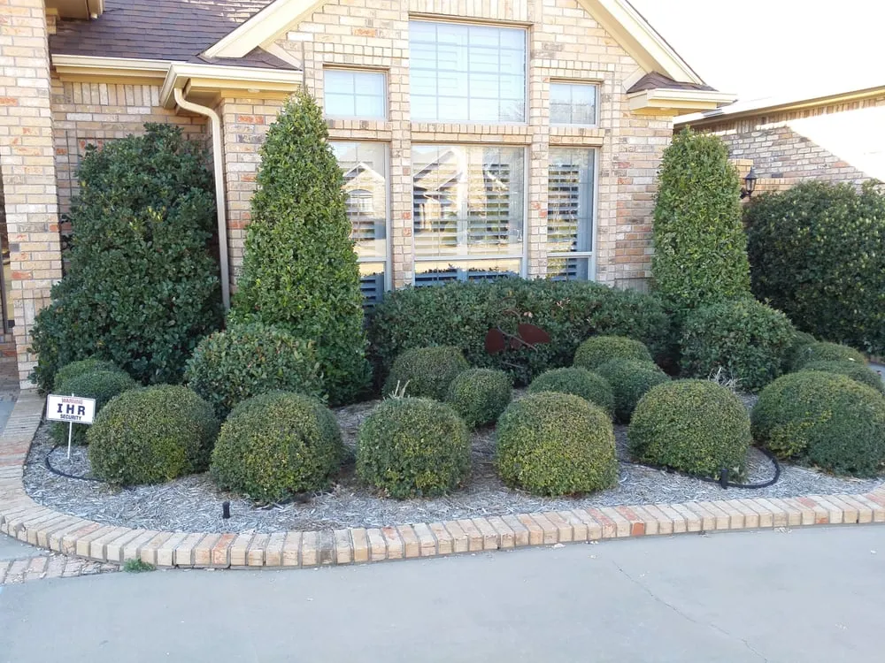 Custom garden landscaping in Wichita Falls, TX by Falls Turf & Ornamental