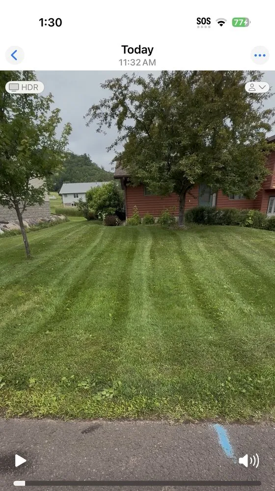 Affordable landscape design in Ironwood, MI by Family Affordable Lawn Services