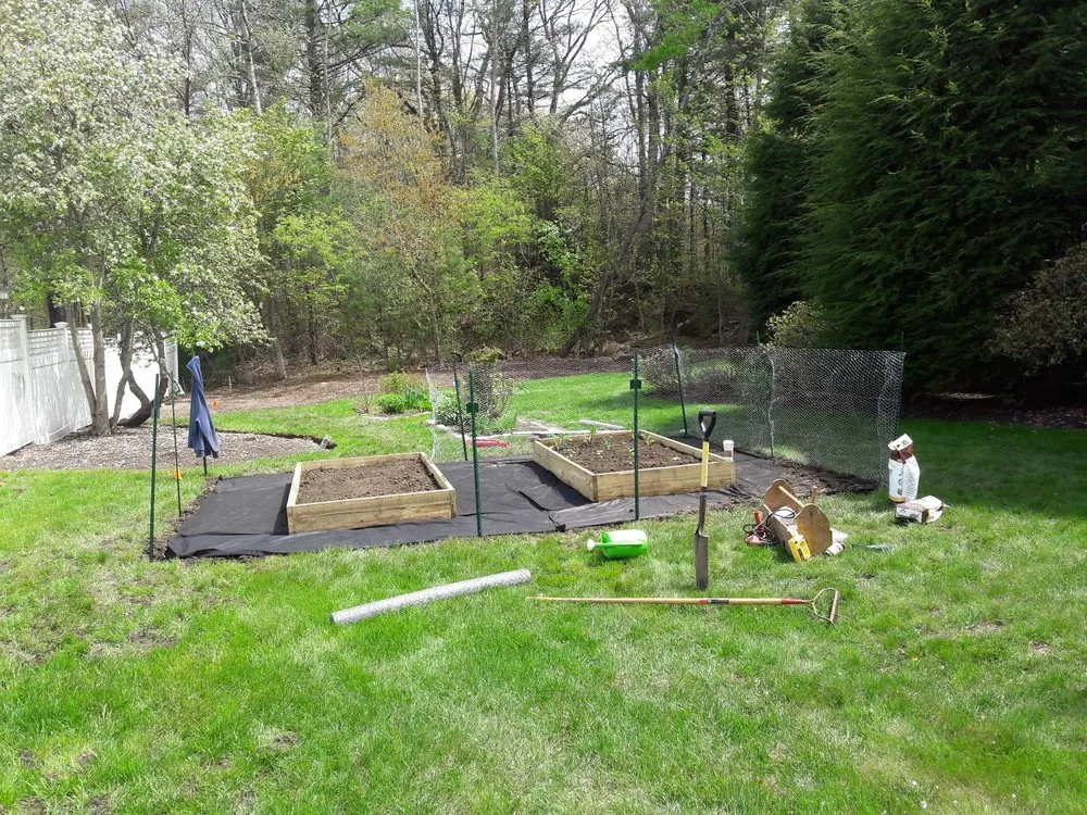 Professional landscaping services for year-round maintenance in Reading, MA by Family Farms Edible Landscaping
