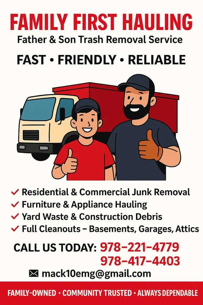 Local landscape installation for beautiful yards across Nashua, NH - Family First Hauling