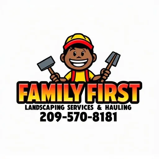 Custom landscape design in Stockton, CA by Family First Landscaping and Hauling