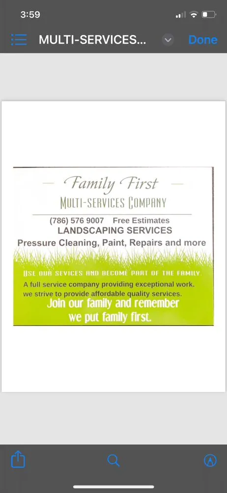 Top-rated landscaping services near you across Miami Gardens, FL - Family First