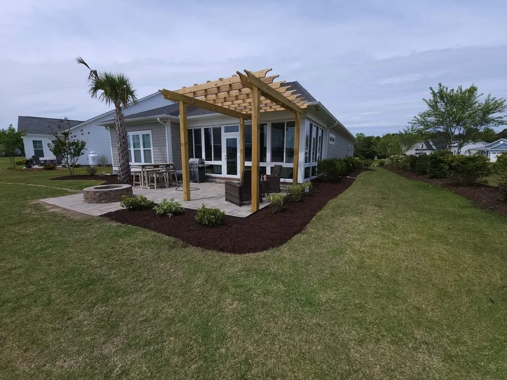 Expert outdoor landscaping in Hampstead, NC by Family First Turf Care LLC