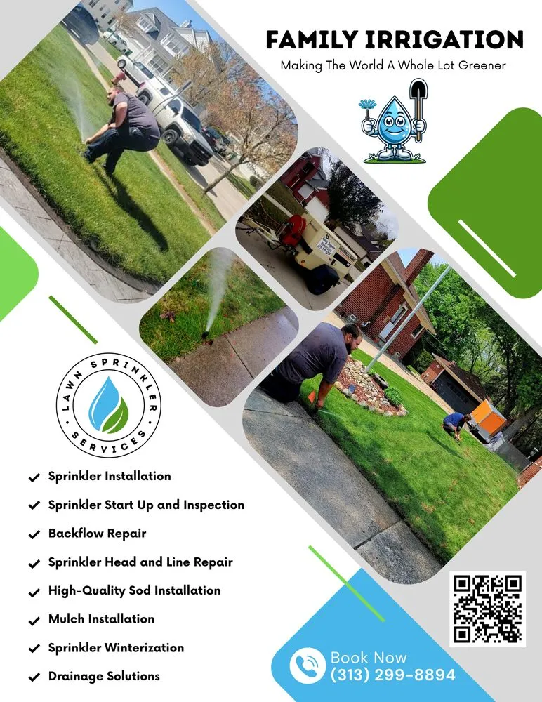 Top-rated residential landscaping for outdoor upgrades in Romulus, MI by Family Irrigation & Landscaping Services