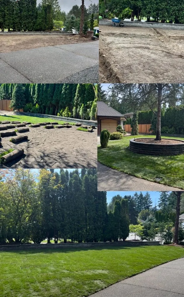 Custom garden landscaping for residential properties across Lynnwood, WA - Family Landscape and Irrigation