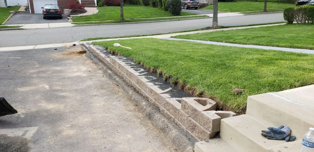 Custom landscape design in Belleville, NJ by Family Landscaping and Pavers