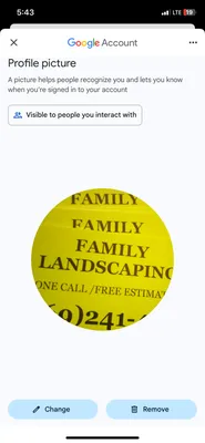 Family Landscaping Logo