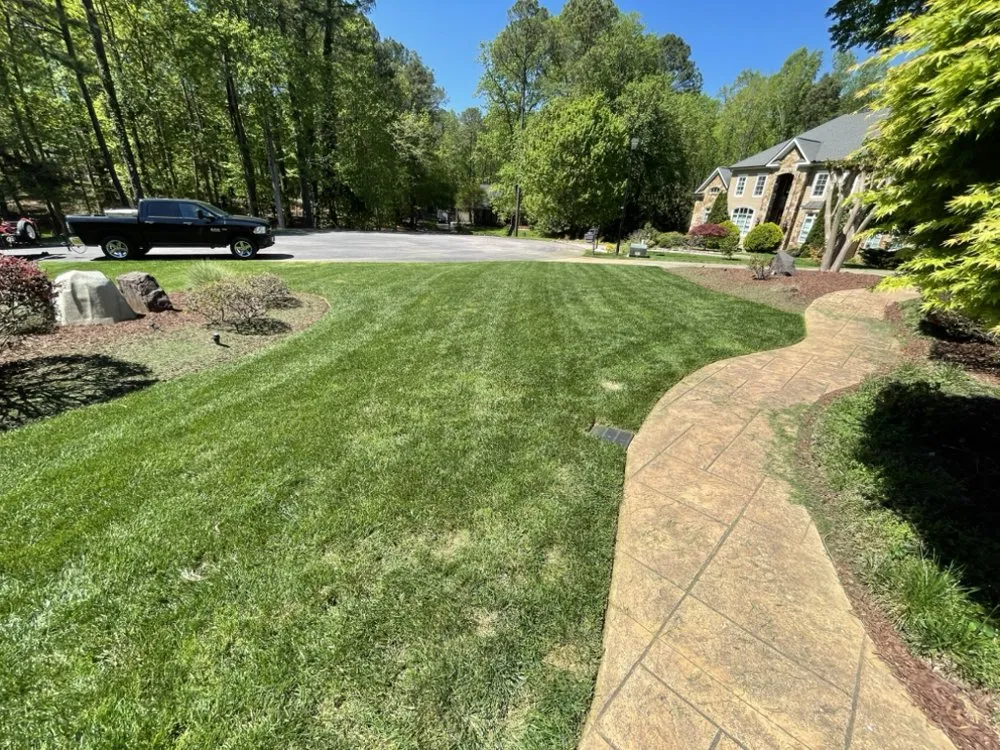 Professional residential landscaping for beautiful yards in Wake Forest, NC by Family landscaping