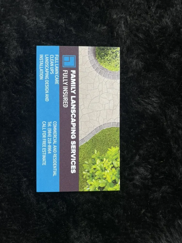 Reliable yard maintenance for beautiful yards in Wake Forest, NC by Family landscaping