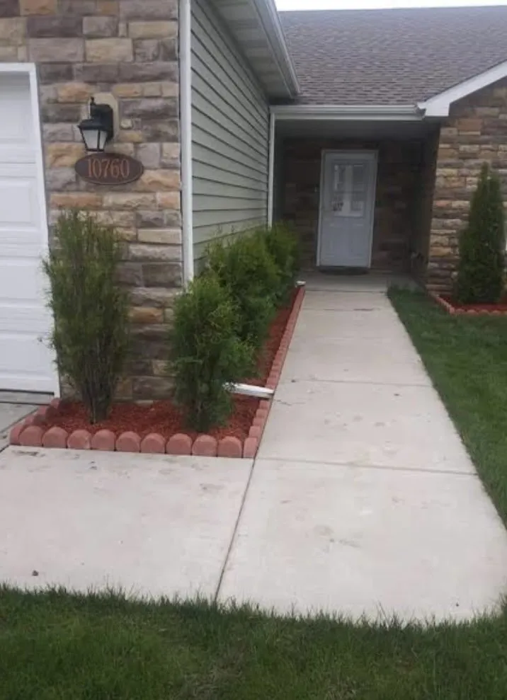Custom residential landscaping in Portage, IN by Family Lawn Care Services