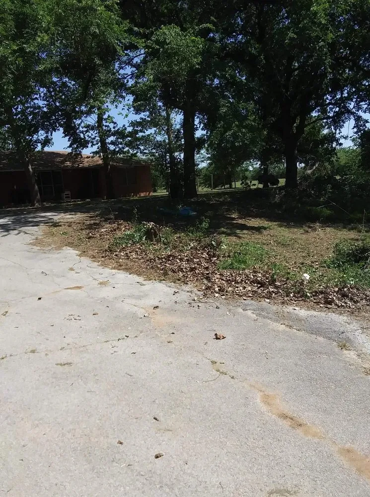 Custom residential landscaping in Bowie, TX - Family Lawn Service