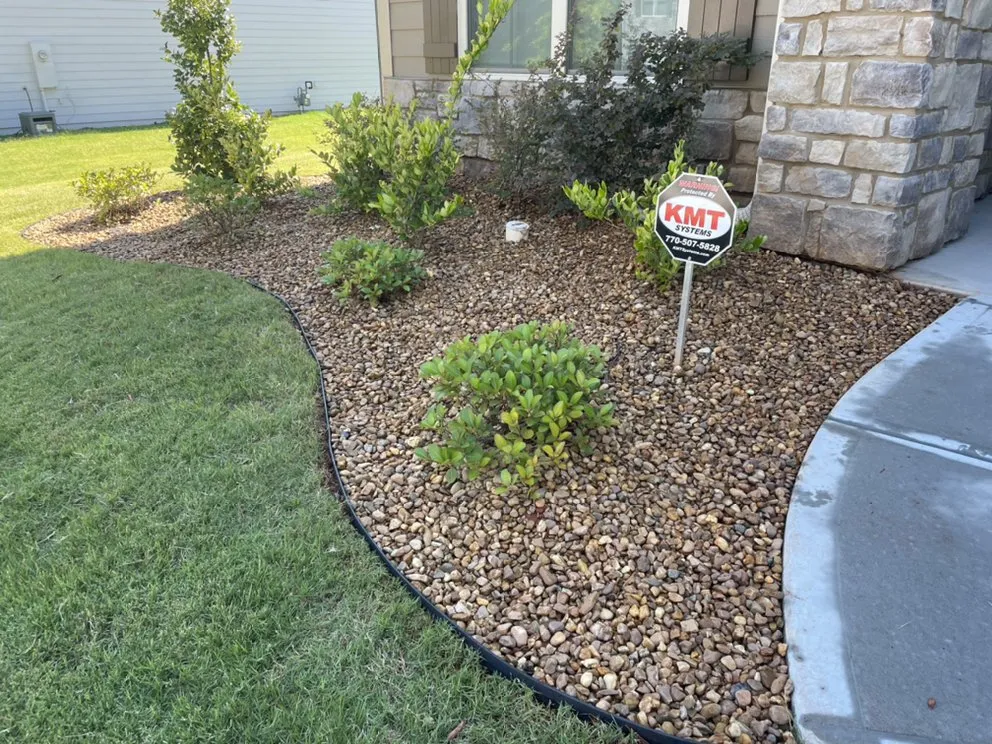 Affordable landscape installation in Fayetteville, GA by Family Lawn Services