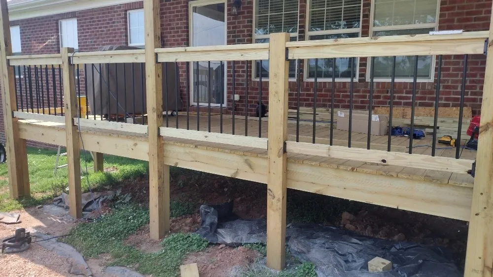 Professional landscape design for outdoor upgrades in Clover, SC by Family Man's Construction & Home Service's