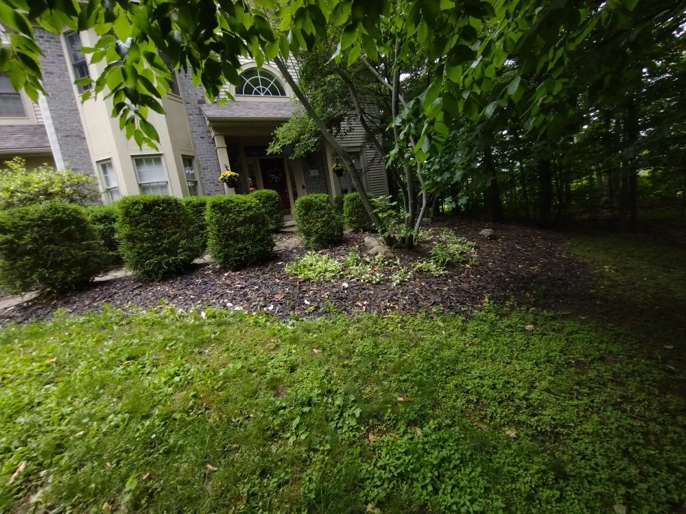 Custom garden landscaping for outdoor upgrades in Marion, NY by Family Mowers