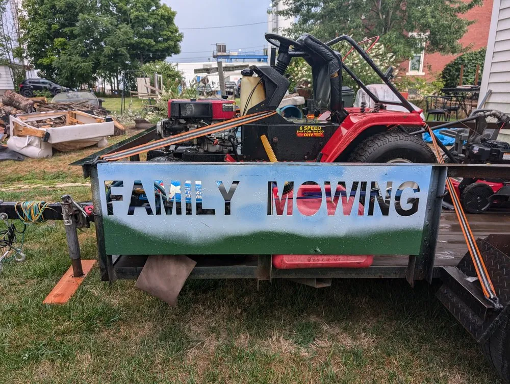 Expert lawn care service with custom design in Columbiana, OH by Family Mowing