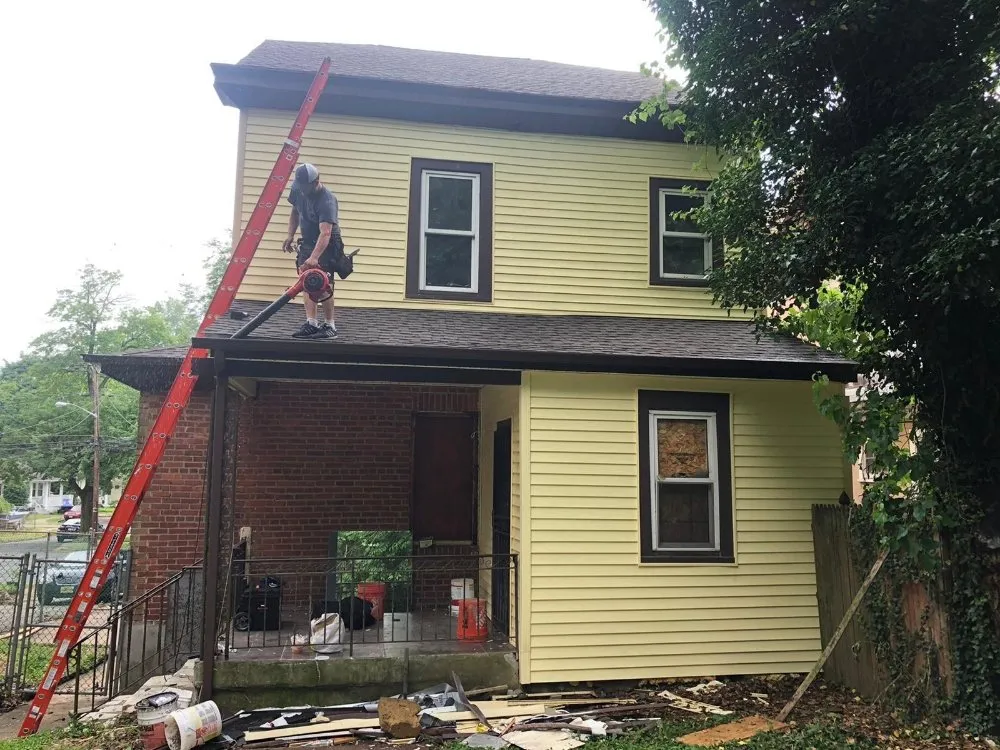 Custom lawn mowing service in Trenton, NJ by Family Roofing And Landscaping