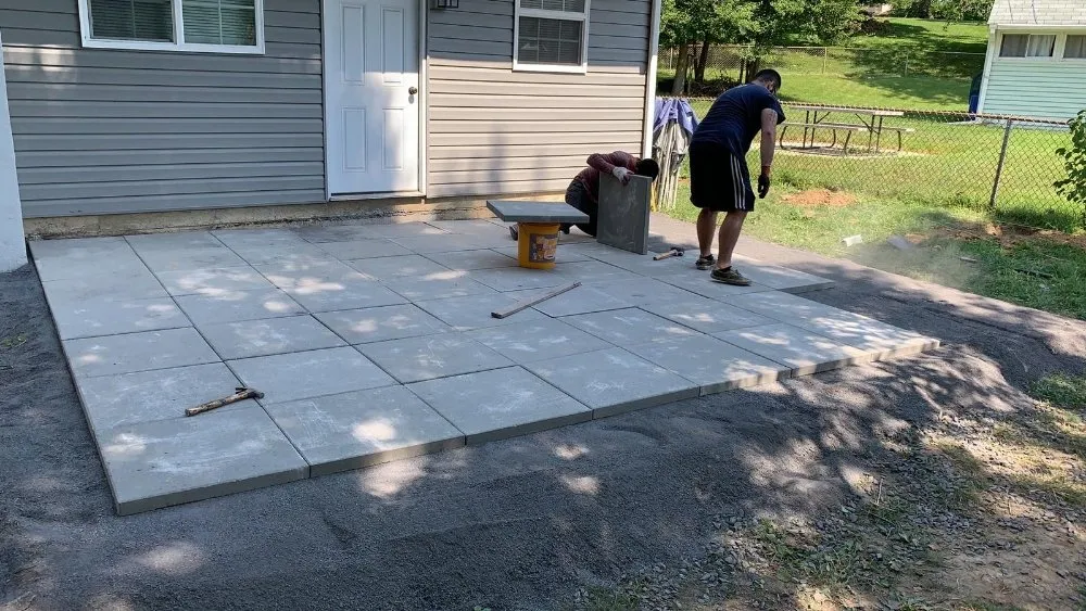 Reliable yard cleanup service for residential properties in Trenton, NJ by Family Roofing And Landscaping