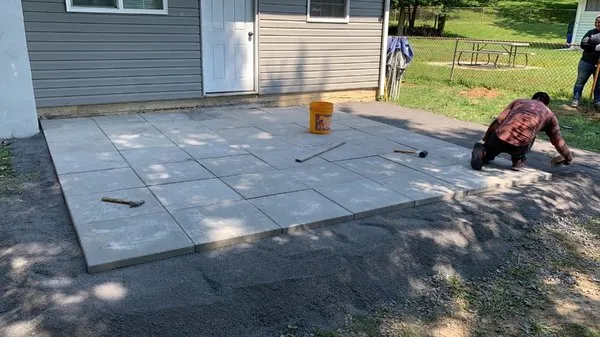 Family Roofing And Landscaping Logo