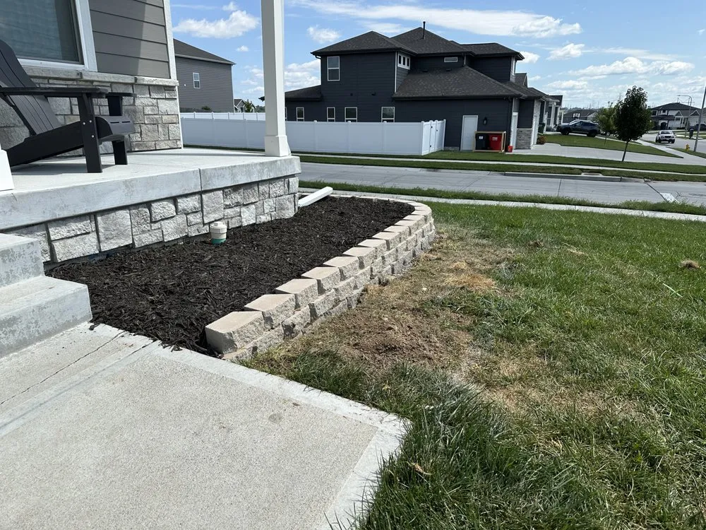 Professional landscaping services in Omaha, NE by Family Roots Lawn Care and Landscaping