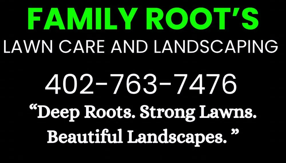 Professional landscape design with custom design in Omaha, NE by Family Roots Lawn Care and Landscaping