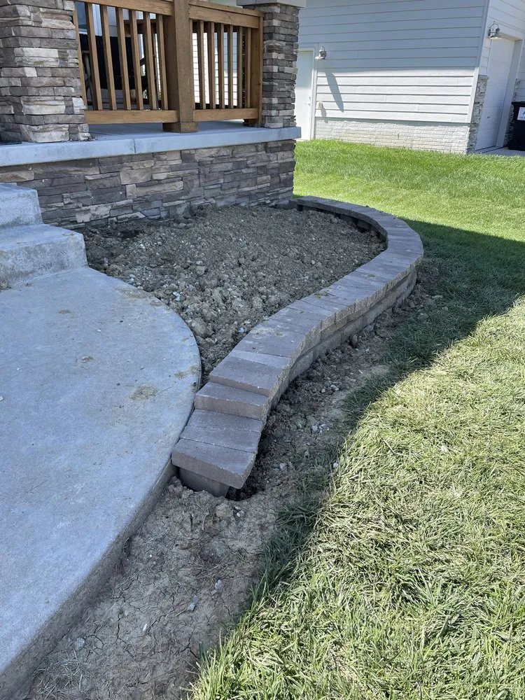 Affordable landscape installation in Omaha, NE - Family Roots Lawn Care and Landscaping
