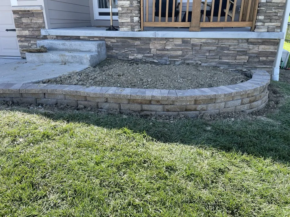 Trusted garden landscaping for year-round maintenance in Omaha, NE by Family Roots Lawn Care and Landscaping