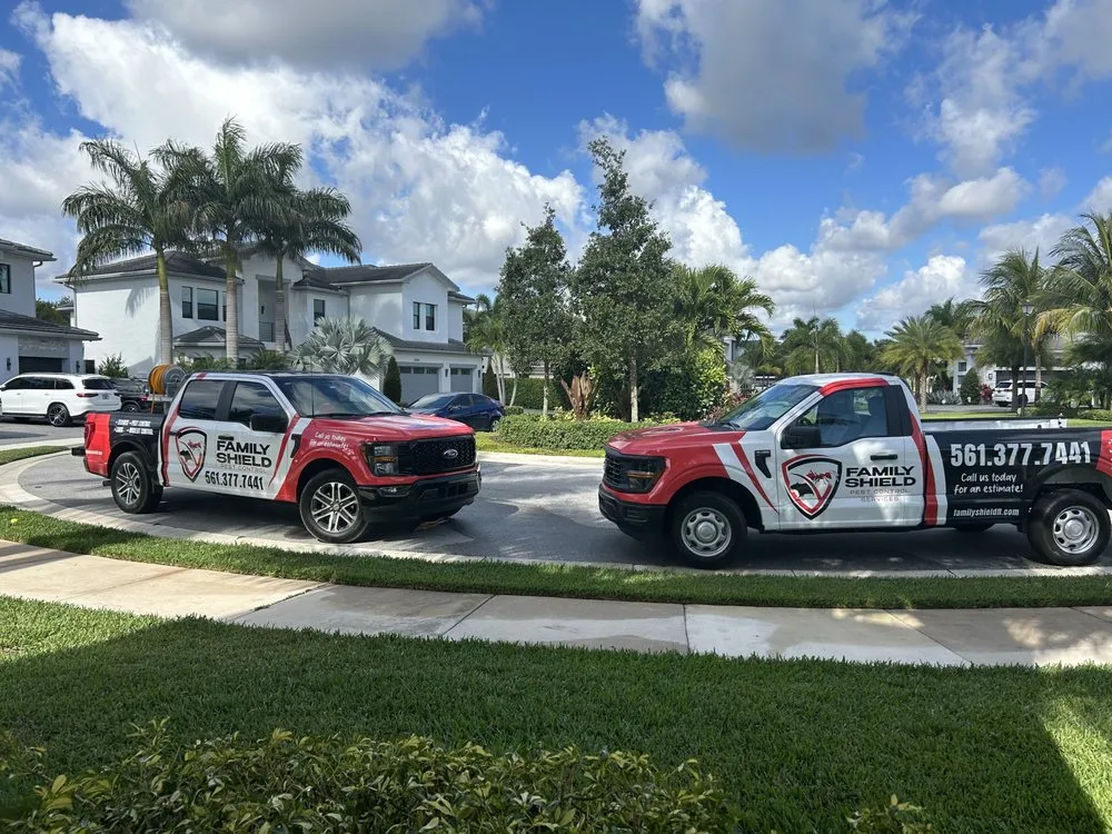 Expert lawn mowing service near you across Lake Worth Beach, FL - Family Shield