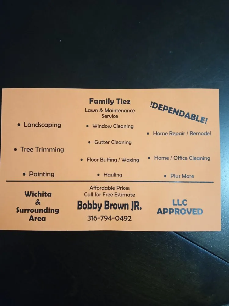 Top-rated lawn care service near you across Wichita, KS - Family Ties Lawn & Maintenance Service