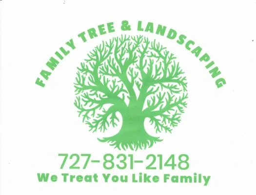 Family Tree and Landscaping Logo