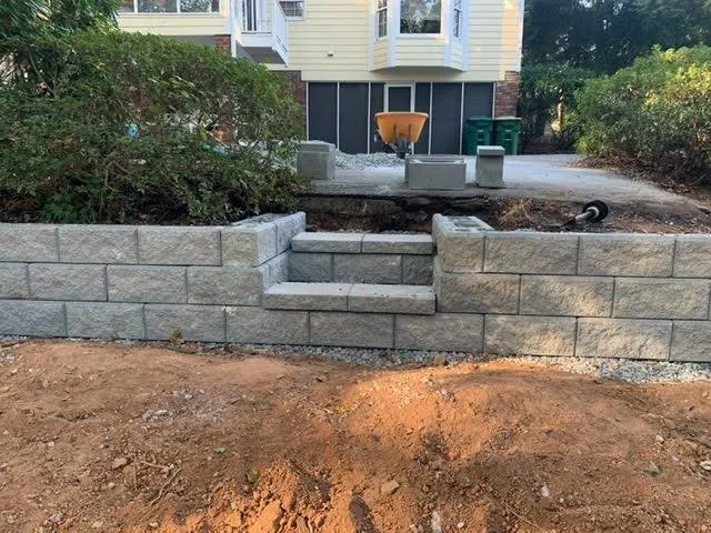 Affordable landscape installation in Pfafftown, NC by Family Tree Landscaping
