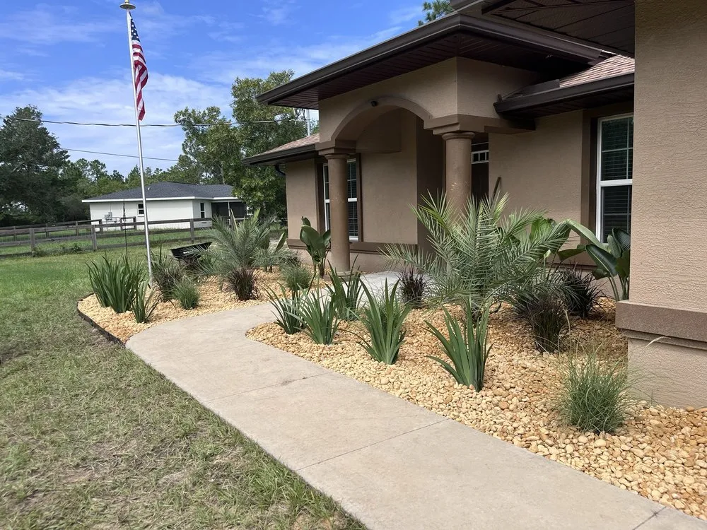 Custom yard cleanup service for outdoor upgrades in Hernando, FL by Fantasy Garden