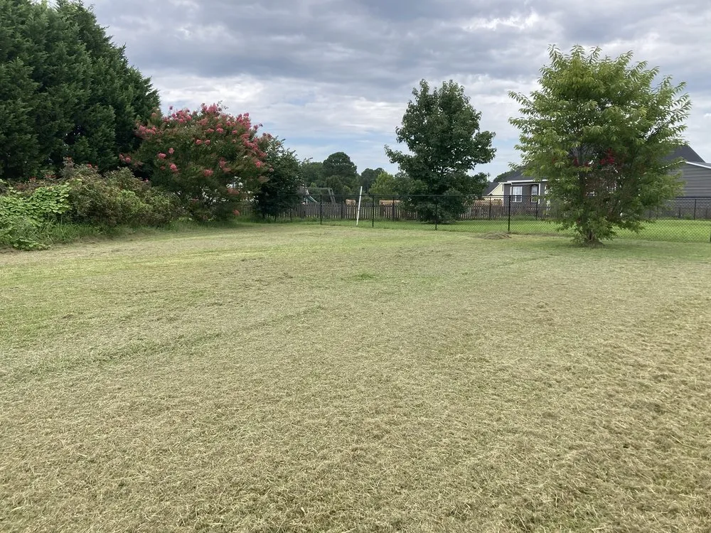 Professional landscape installation in Greenville, NC by Far Reaching Lawncare