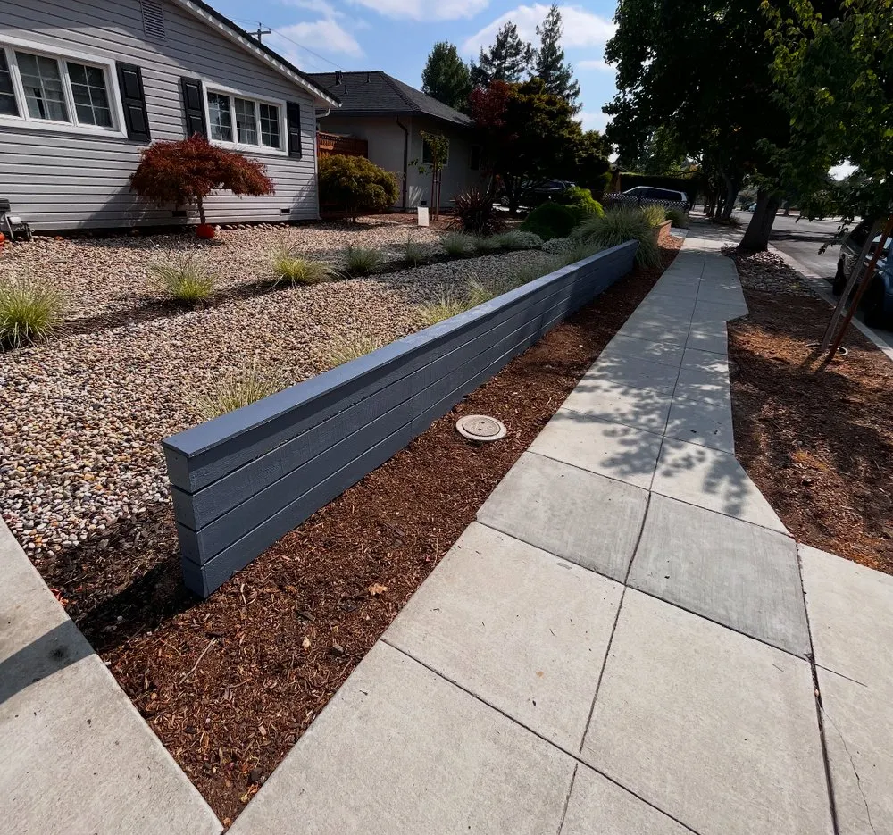 Custom landscape installation near you in Santa Clara, CA by Farias Landscape