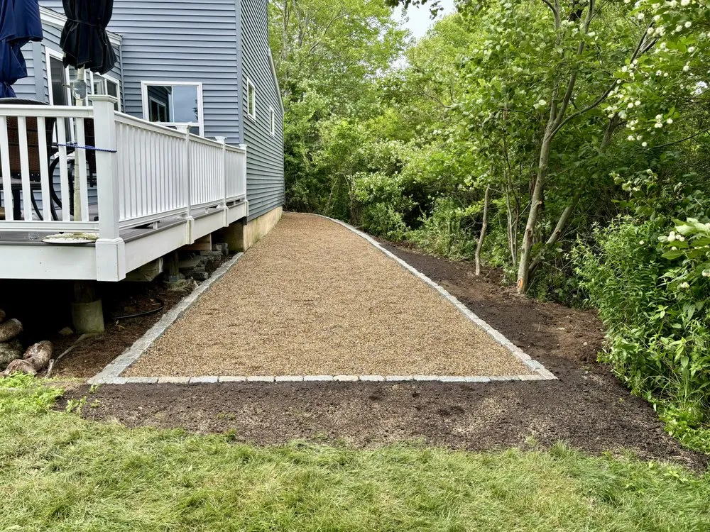 Professional landscape installation for residential properties across Essex, MA - Farm Creek Landscaping