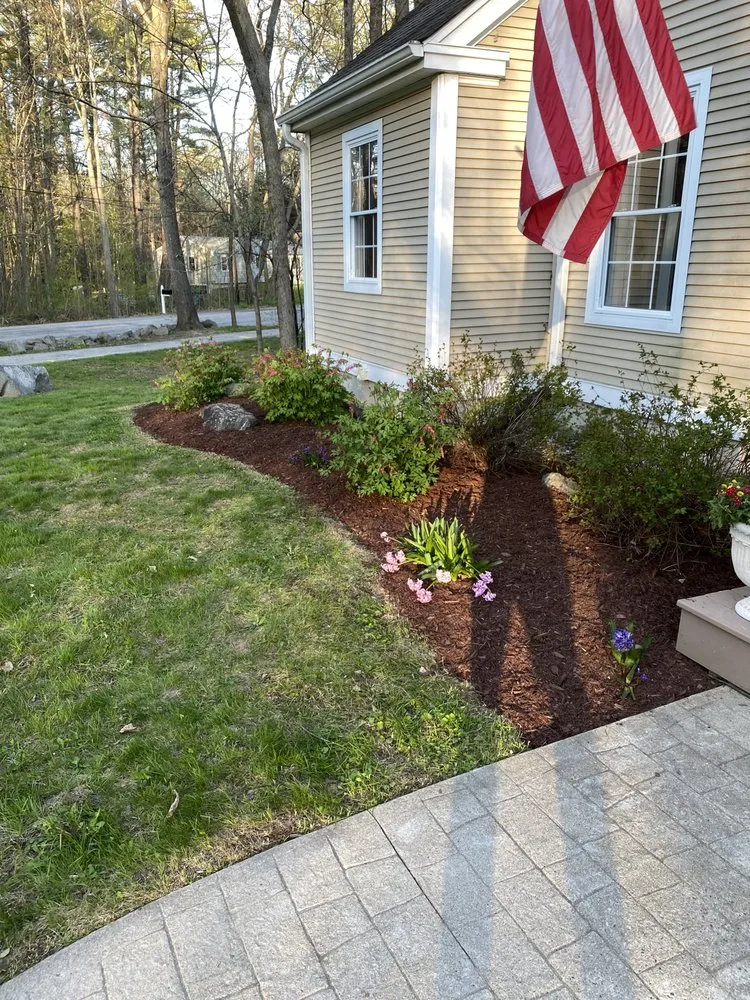 Top-rated landscape design for residential properties in Rochester, NH by Farris & Son Property Maintenance