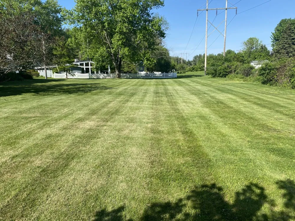 Expert yard cleanup service in Rochester, NH by Farris & Son Property Maintenance